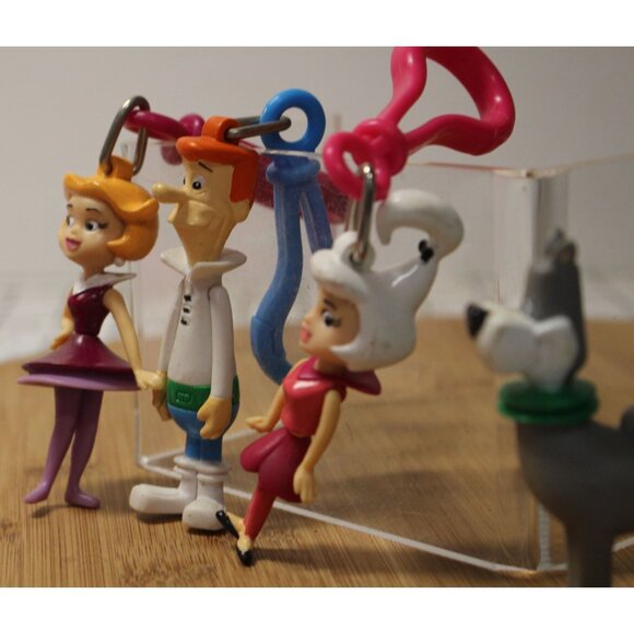 Vtg 90s Collectible Jack N The Box Keychains includes George Jane Judy & Astro - Picture 5 of 9